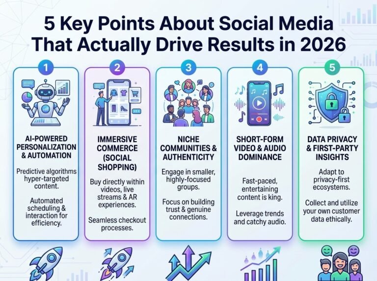 5 Key Points About Social Media That Actually Drive Results in 2026