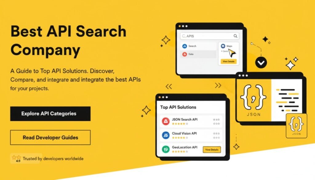 Best API Search Companys Homepage