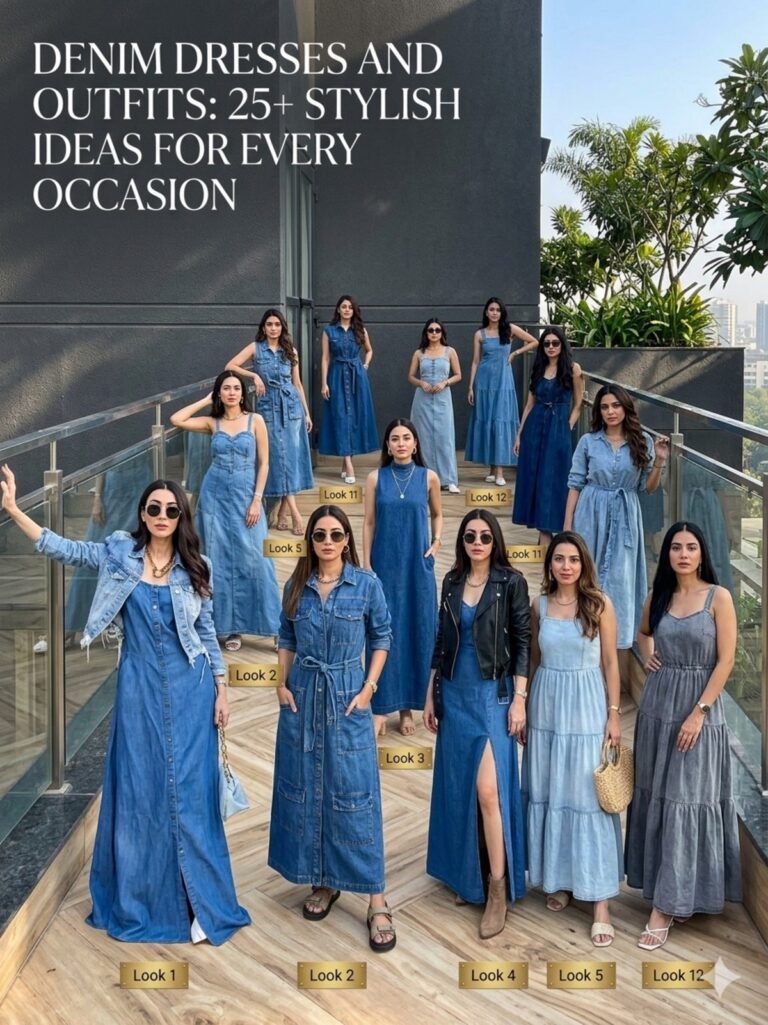 Denim Dresses and Outfits: 25+ Stylish Ideas for Every Occasion