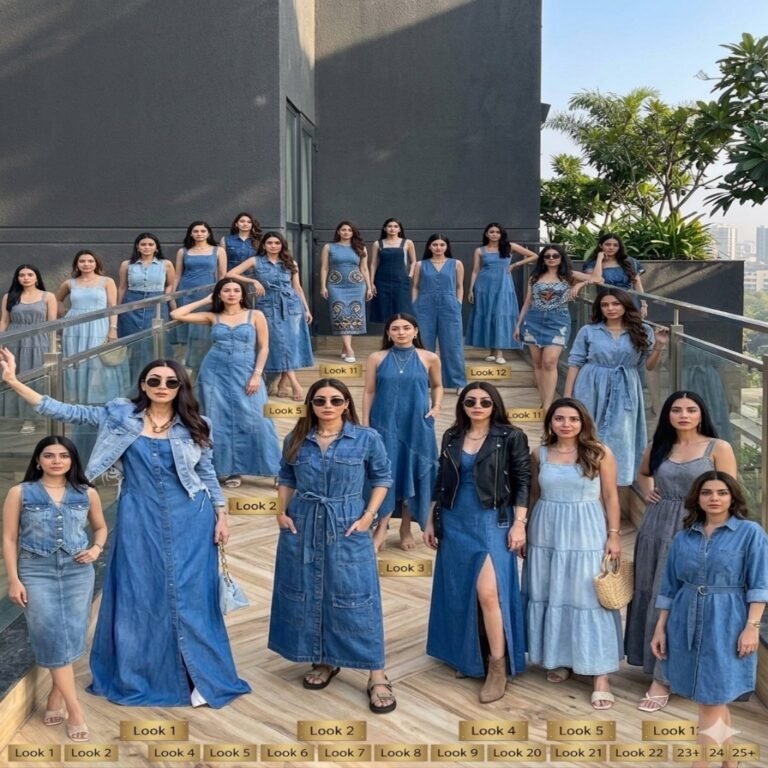 Denim Dresses and Outfits: 25+ Stylish Ideas for Every Occasion